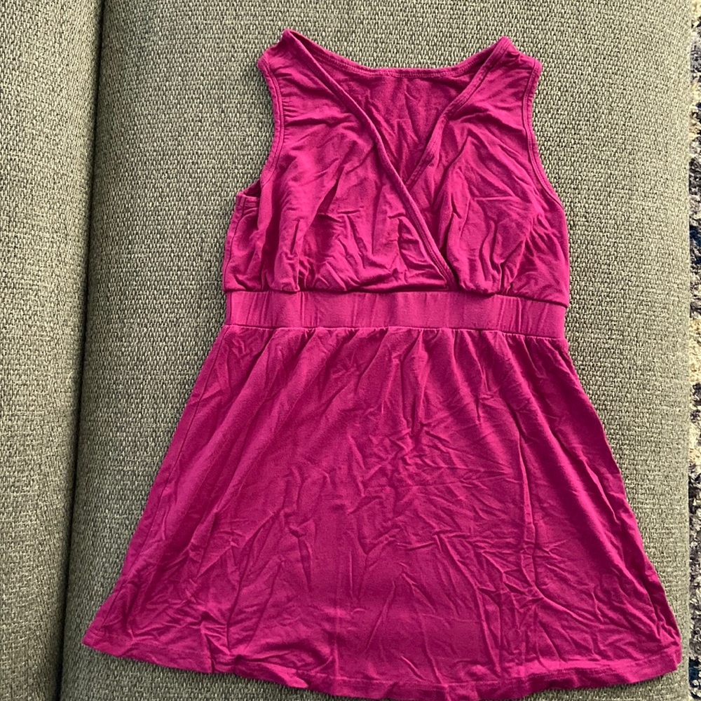 Nursing tank top
